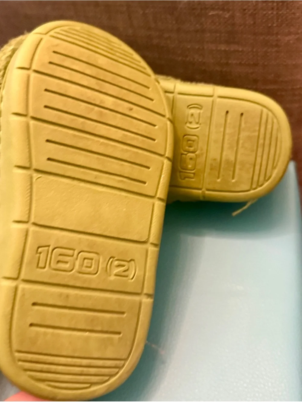 Plush Green Crocodile Slip-On Kids Slippers